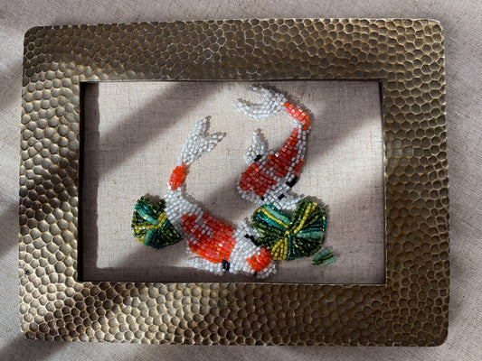 Cadre décoratif Carpes Koi