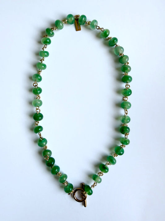 Collier de jade Mint Glow