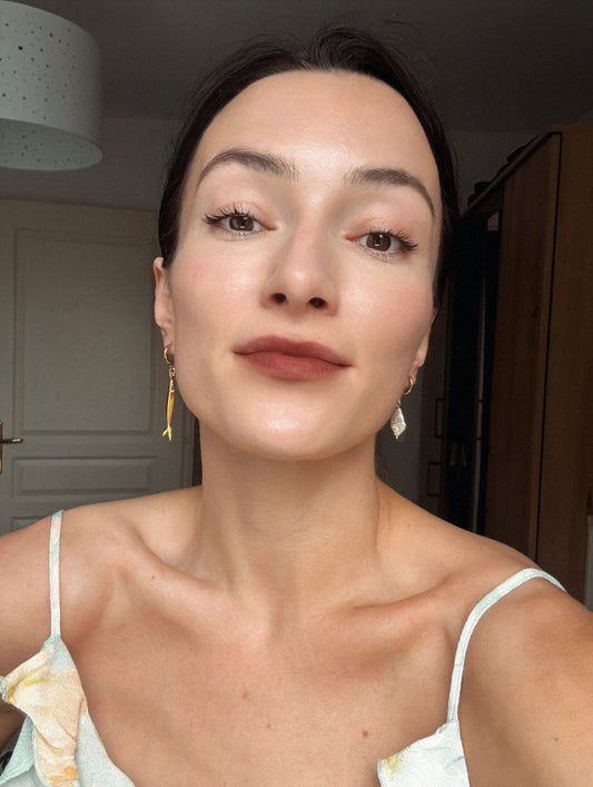 Boucles d’oreilles dépareillées Fish & Pearl