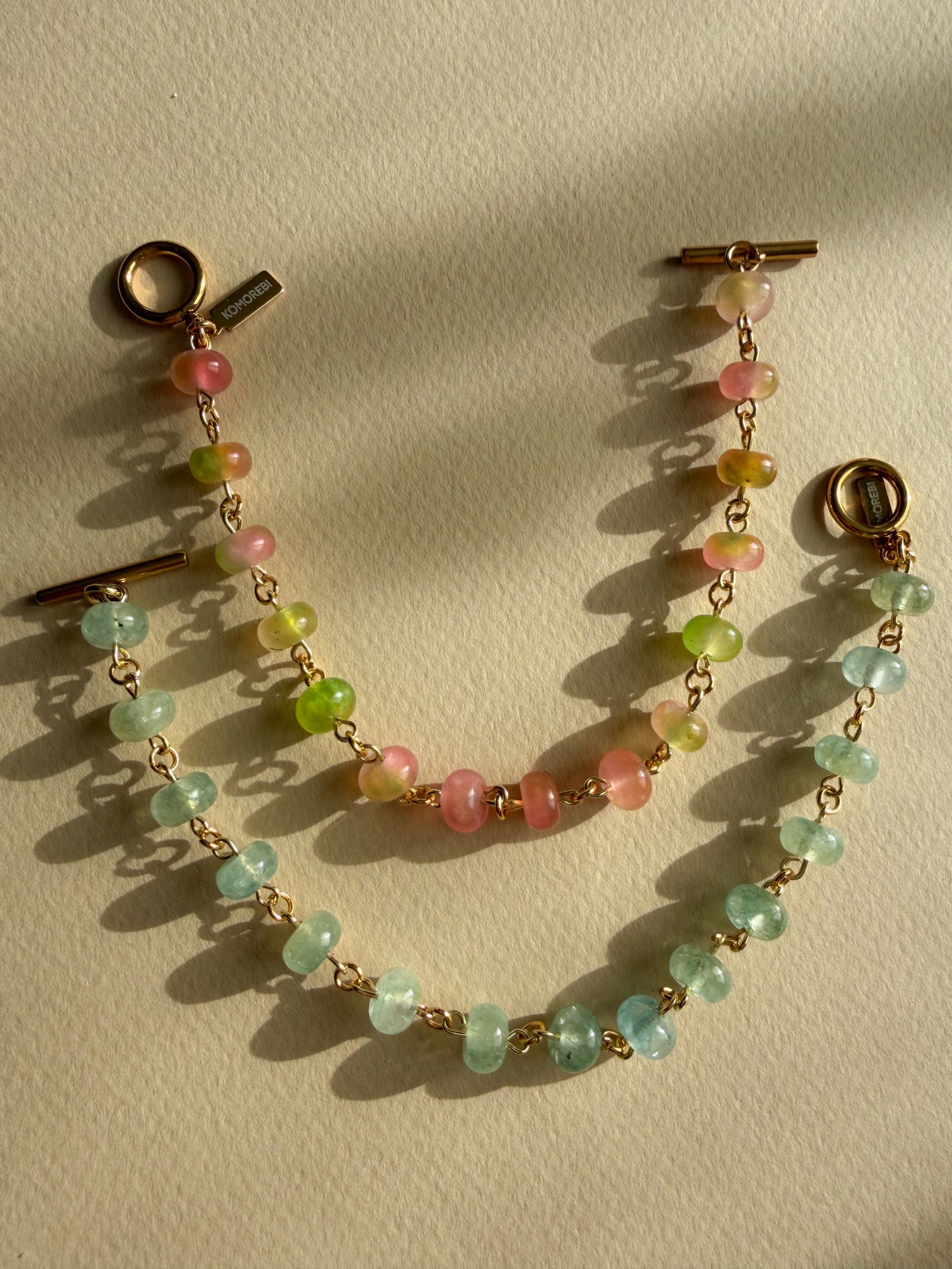 Jade-Armband mit Zuckerpuck-Motiv