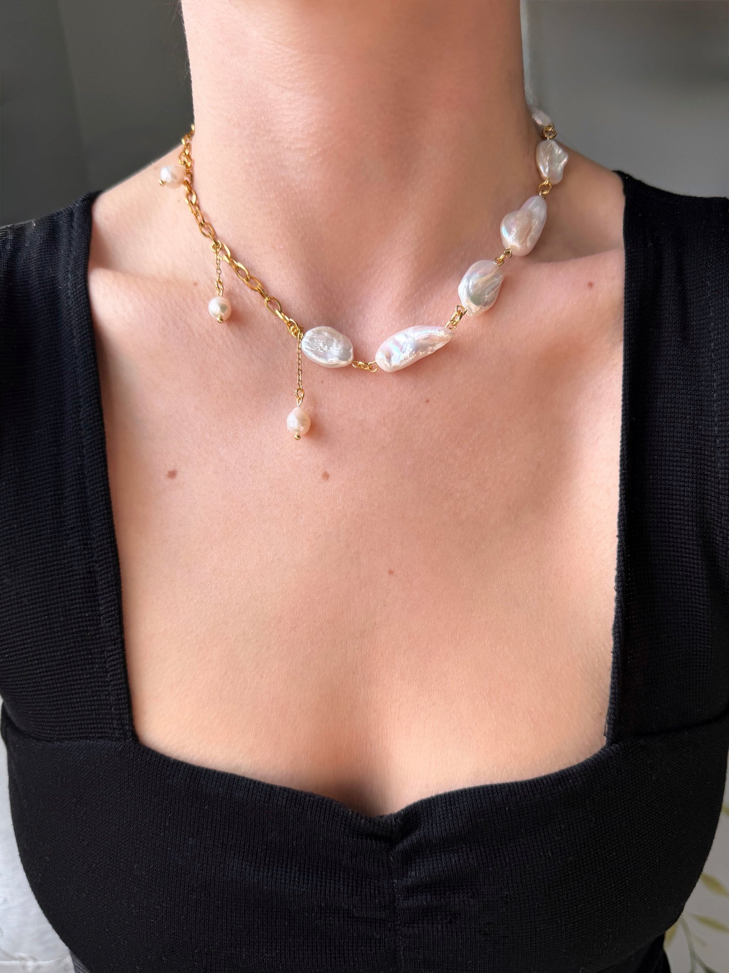 Euphoria II pearl necklace