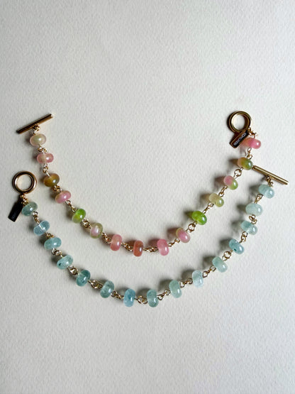 Jade-Armband mit Zuckerpuck-Motiv