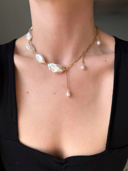 Pearl Euphoria necklace