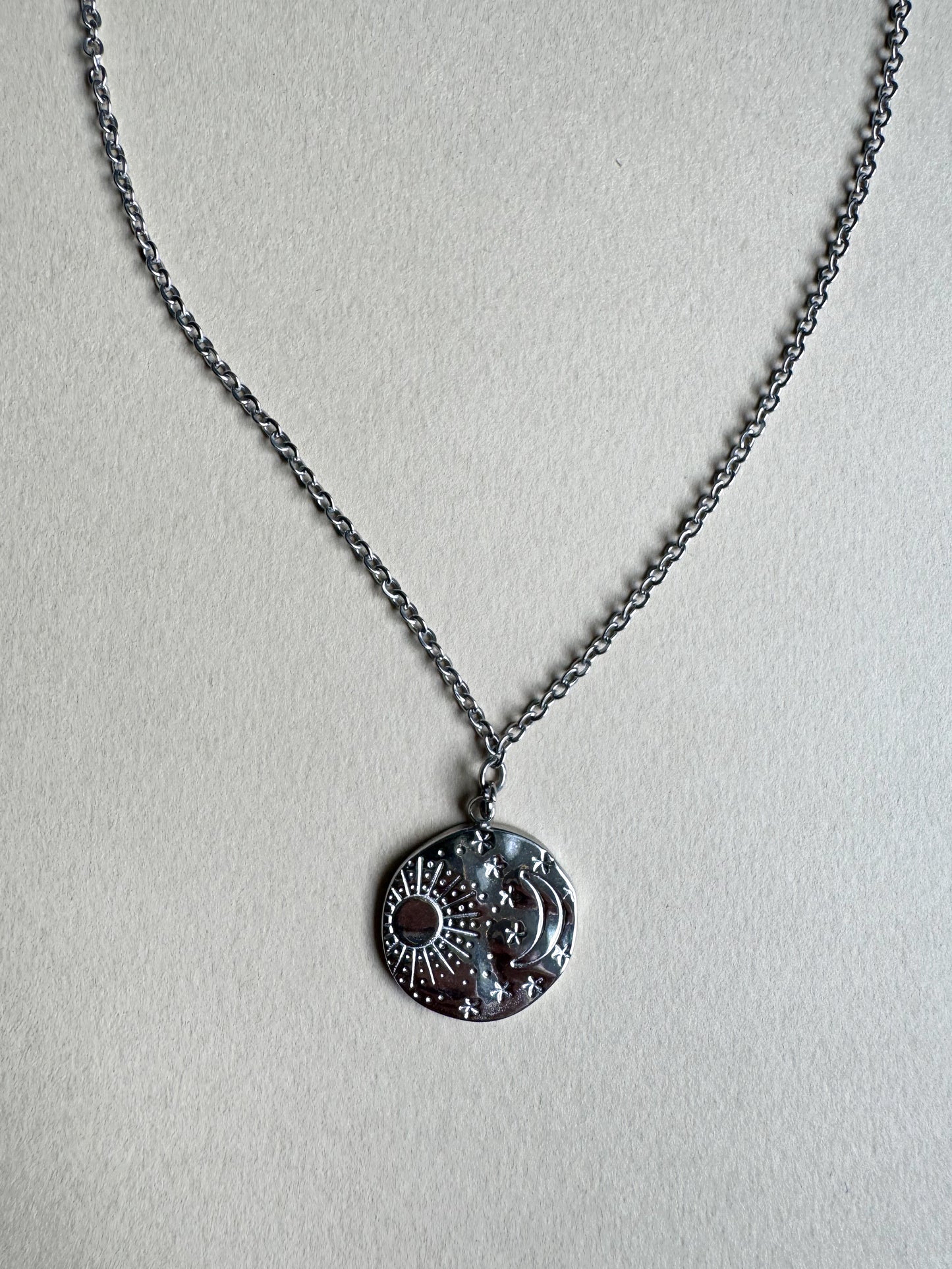Sun and Moon Necklace