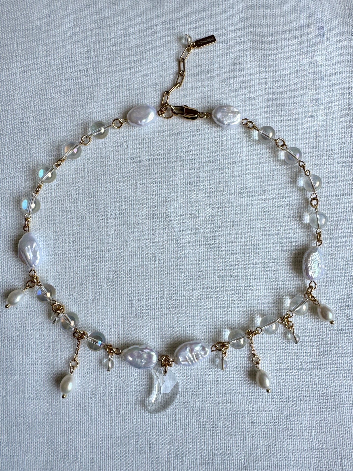 Engel-Aura-Quarz-Halskette