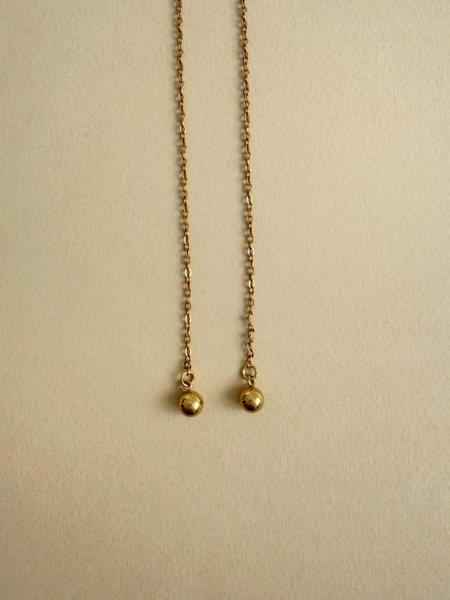 Chaine de visage perlée