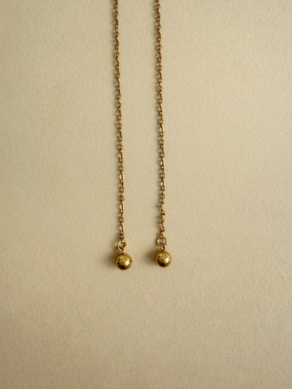 Chaine de visage perlée