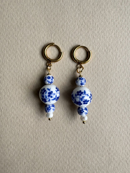 Schicke Chinoiserie-Ohrringe