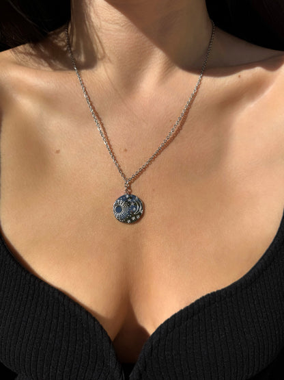 Sun and Moon Necklace