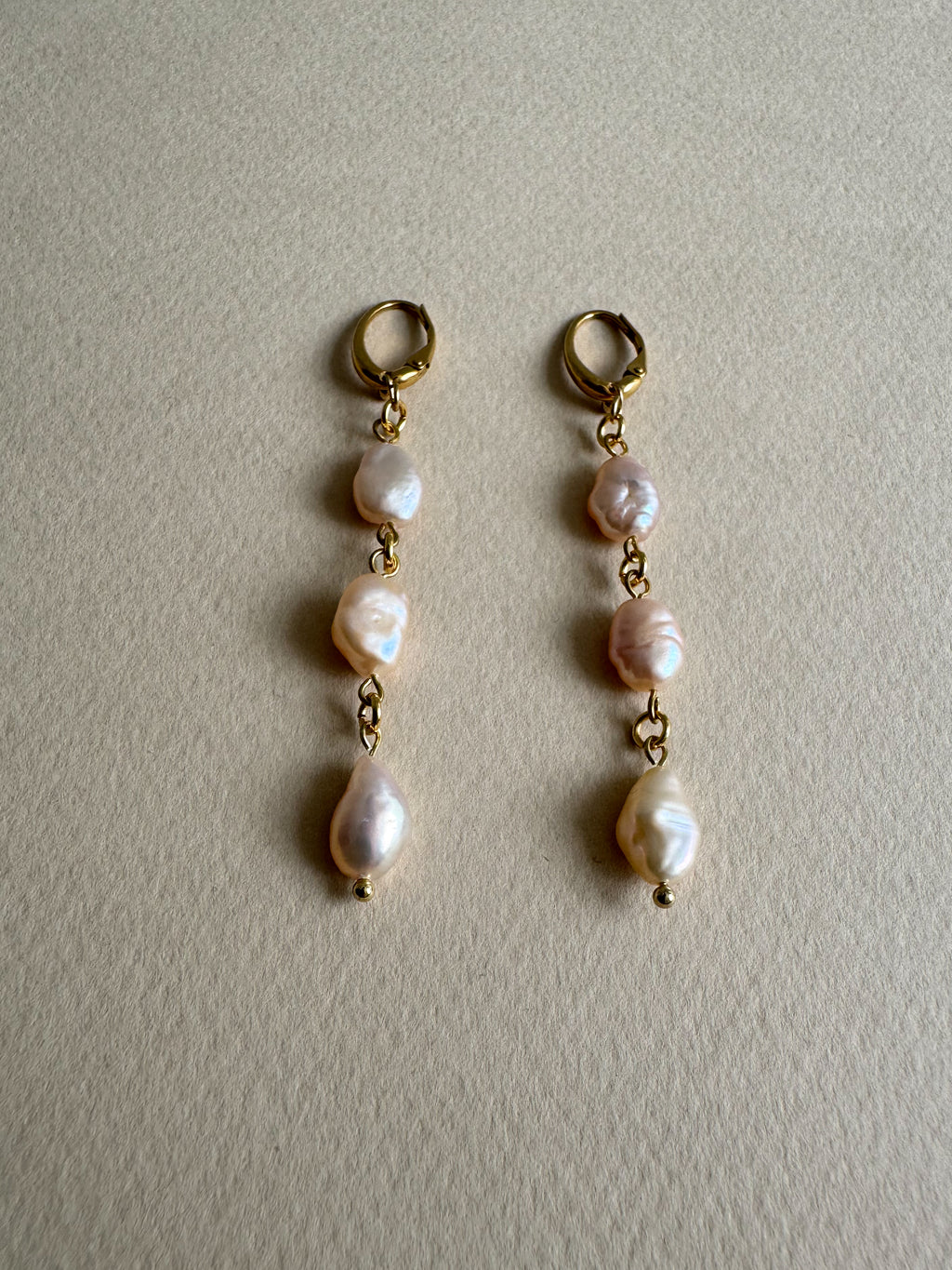 Boucles d’oreilles de perles d’eau douce