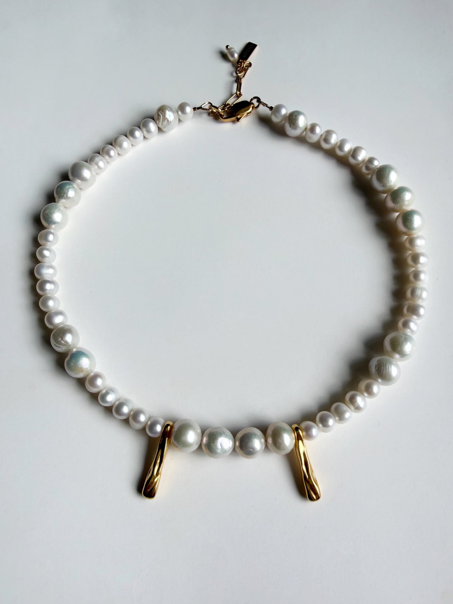 Pearl & Gold necklace