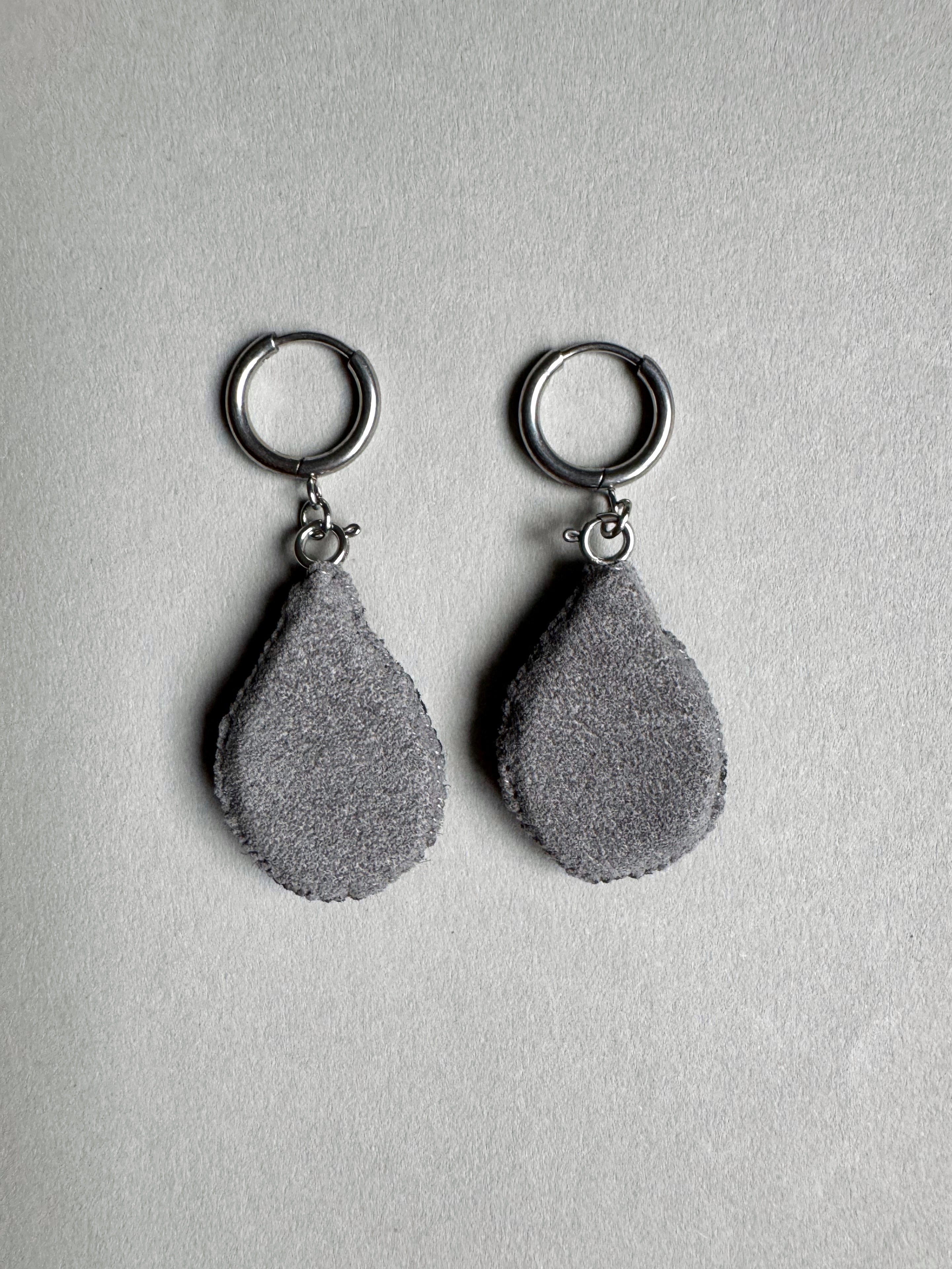 Boucles d’oreilles huîtres