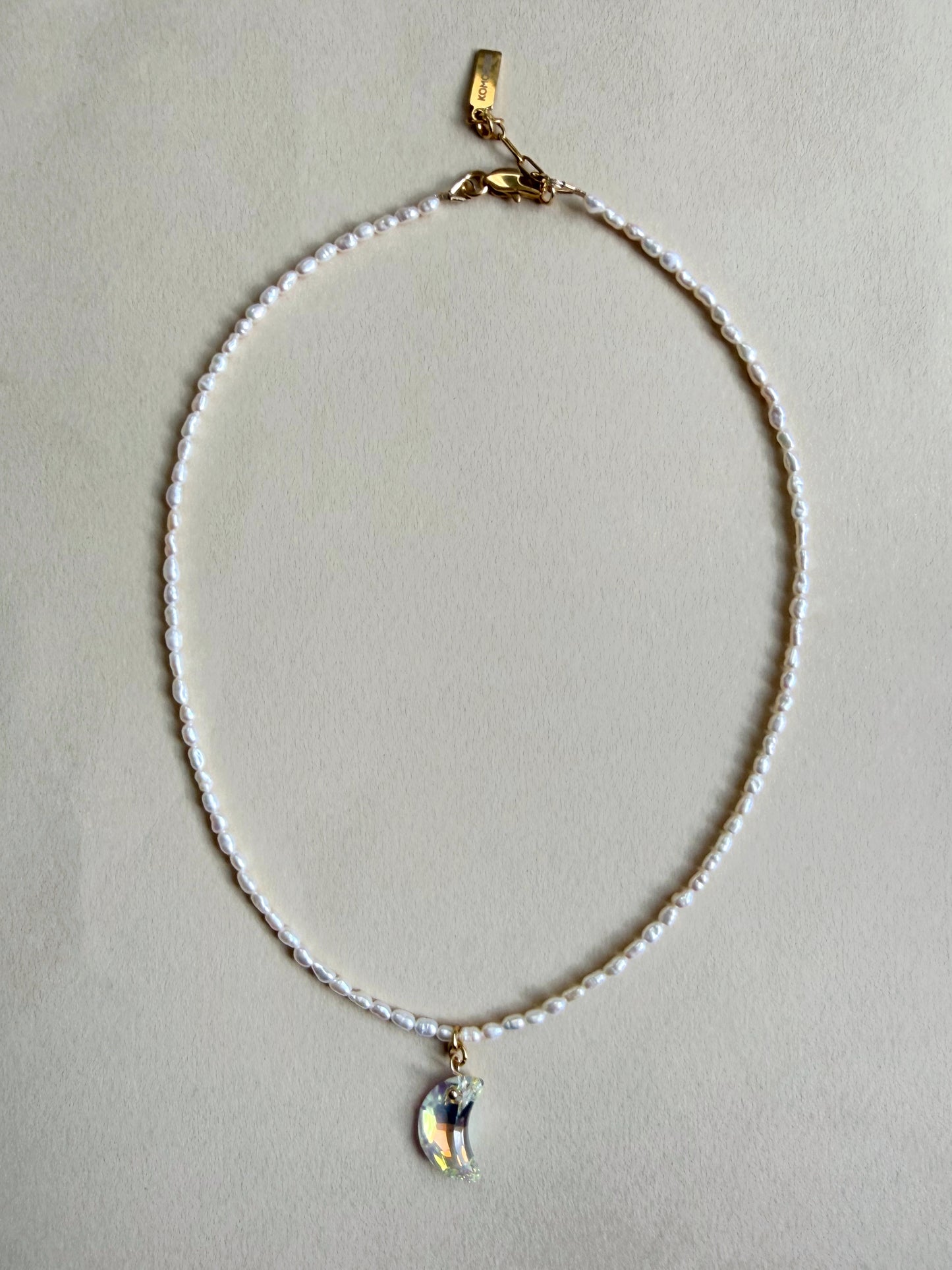 Collier Moon pearl