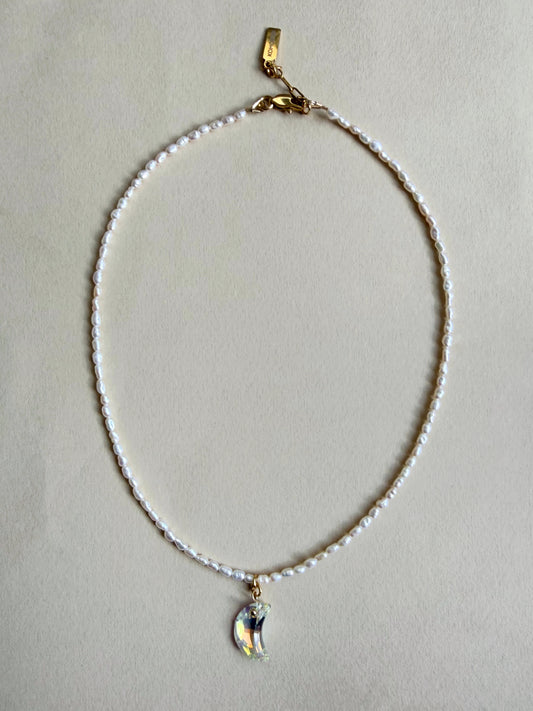 Collier Moon pearl