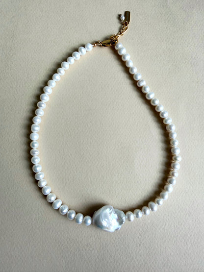 Collier Pearl baroque