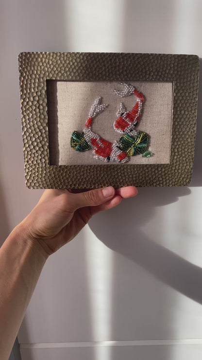 Cadre décoratif Carpes Koi